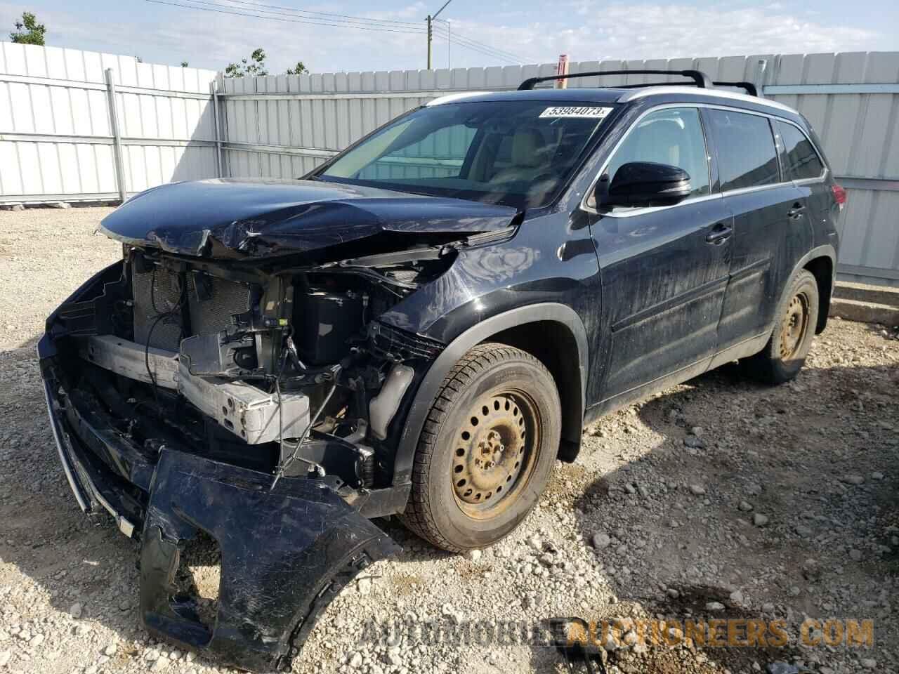 5TDJZRFH2JS534952 TOYOTA HIGHLANDER 2018