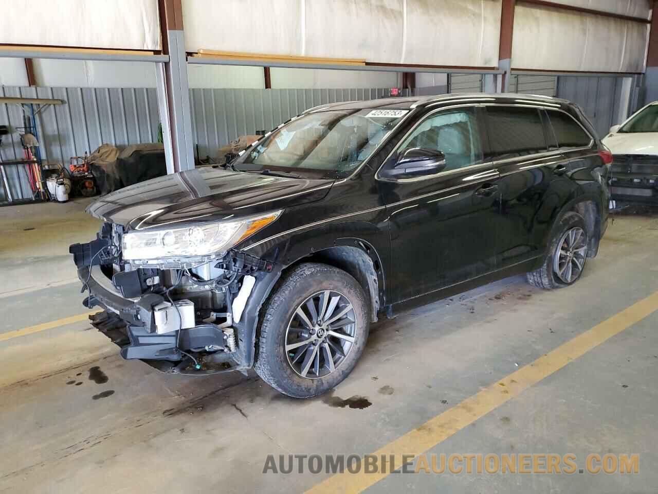 5TDJZRFH2JS539956 TOYOTA HIGHLANDER 2018