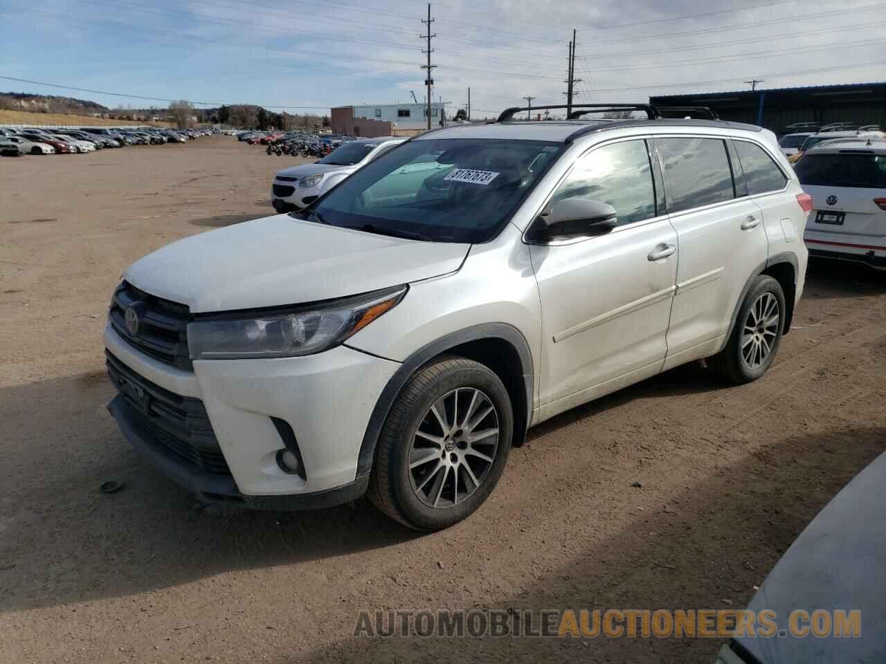 5TDJZRFH2JS553386 TOYOTA HIGHLANDER 2018