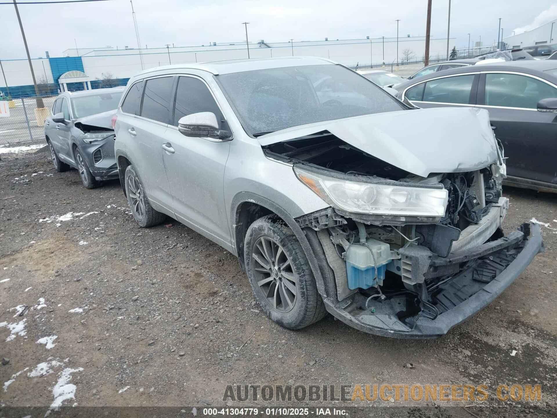 5TDJZRFH2JS558250 TOYOTA HIGHLANDER 2018