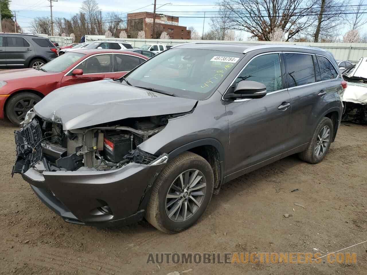 5TDJZRFH2JS863540 TOYOTA HIGHLANDER 2018