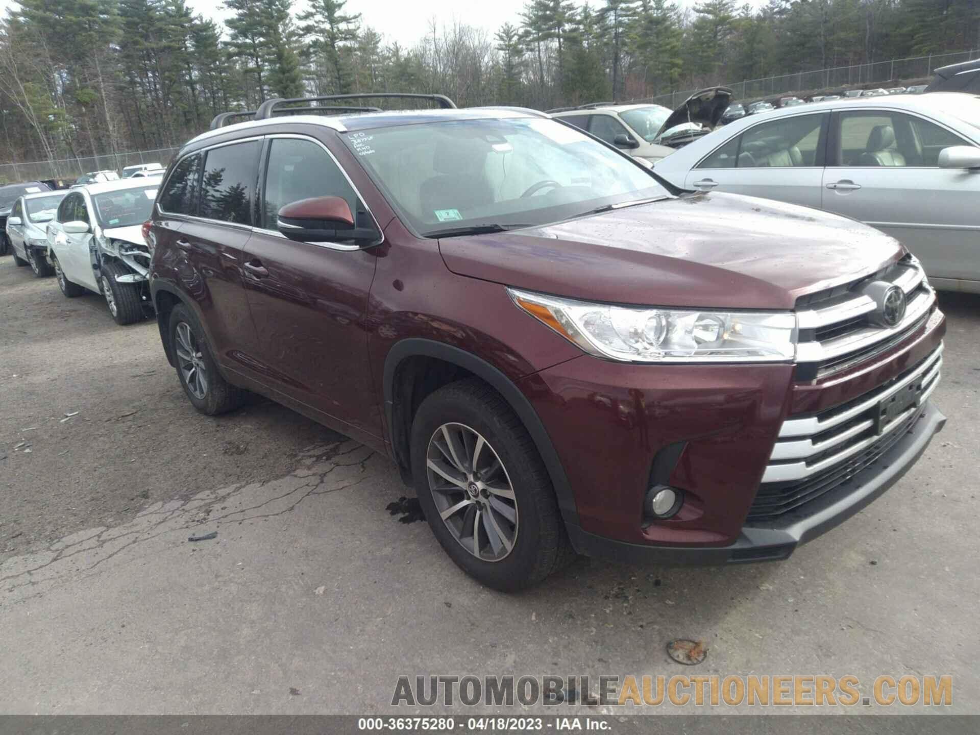 5TDJZRFH2JS863778 TOYOTA HIGHLANDER 2018