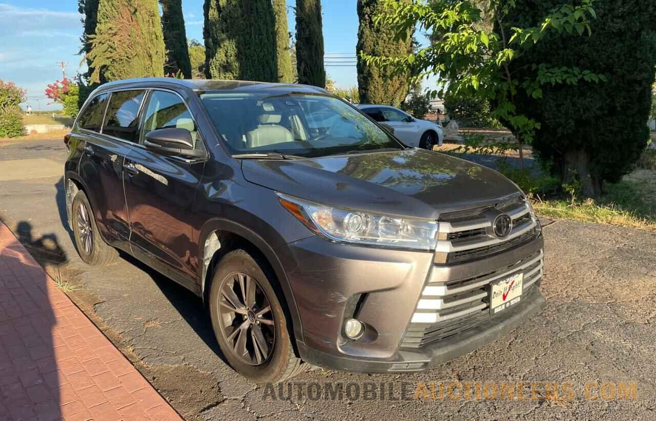 5TDJZRFH2JS903003 TOYOTA HIGHLANDER 2018