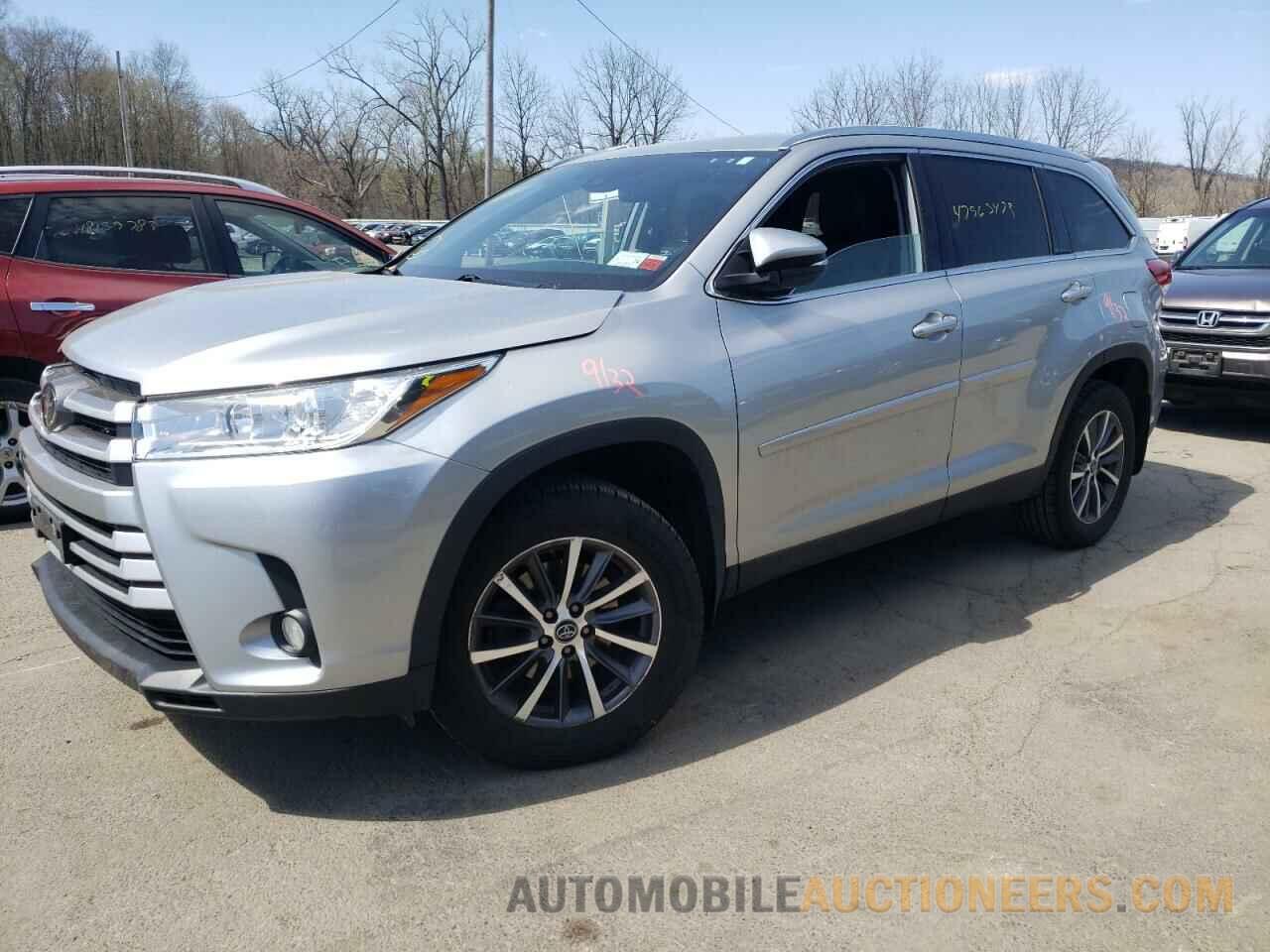 5TDJZRFH2KS568648 TOYOTA HIGHLANDER 2019