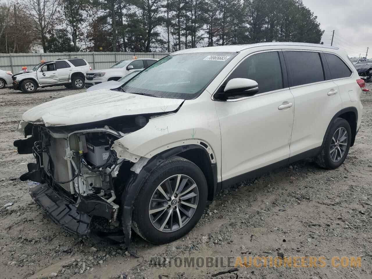 5TDJZRFH2KS568651 TOYOTA HIGHLANDER 2019