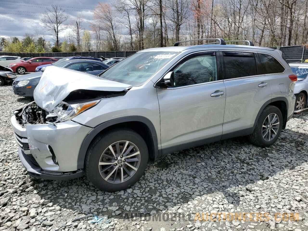 5TDJZRFH2KS572294 TOYOTA HIGHLANDER 2019