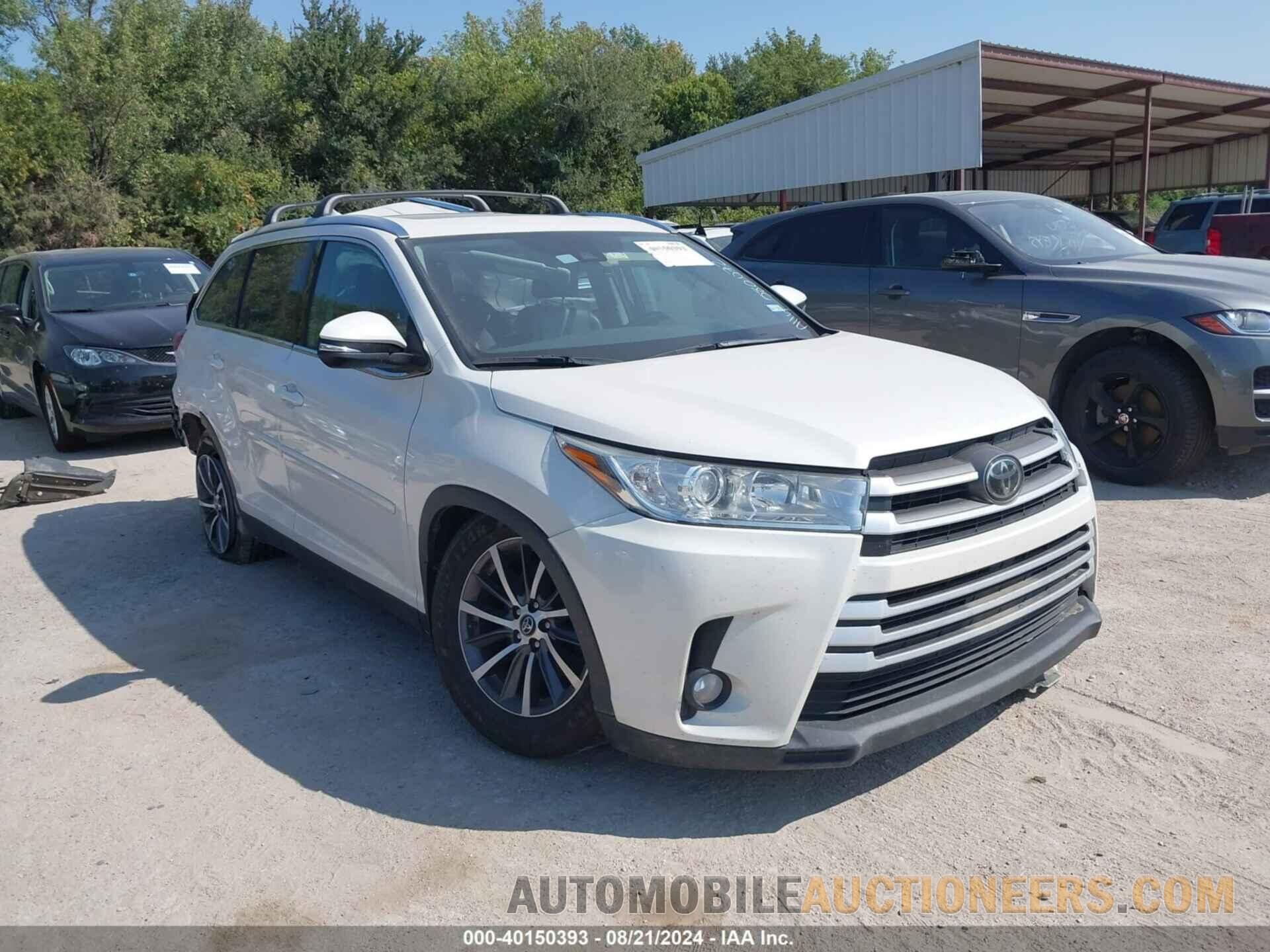 5TDJZRFH2KS580072 TOYOTA HIGHLANDER 2019