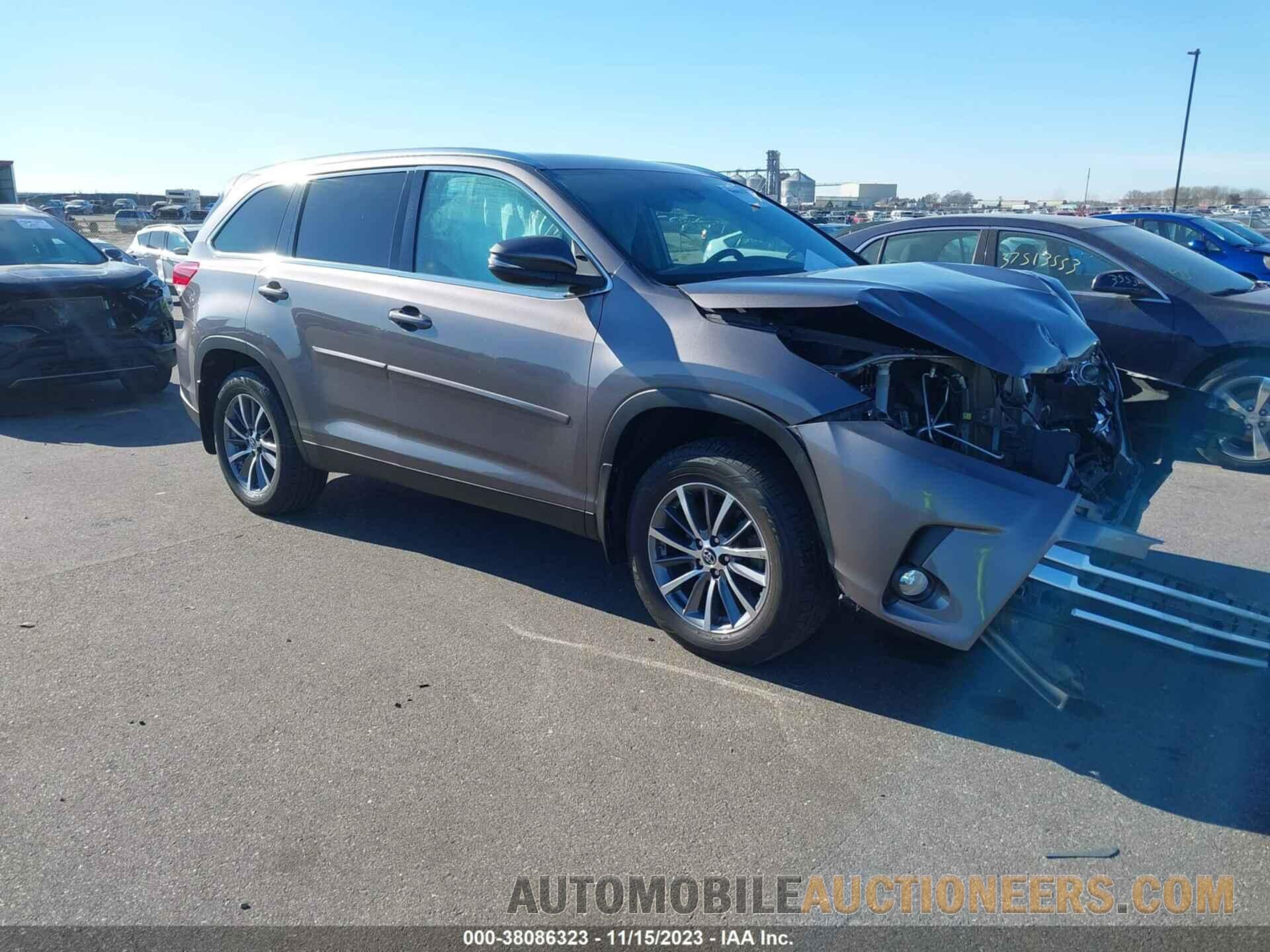 5TDJZRFH2KS584994 TOYOTA HIGHLANDER 2019