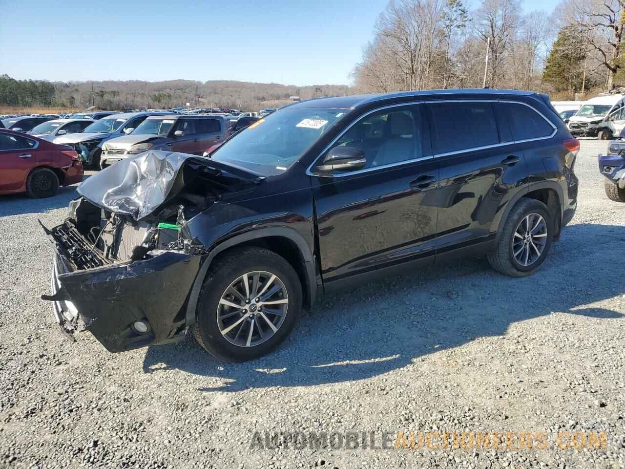 5TDJZRFH2KS590780 TOYOTA HIGHLANDER 2019