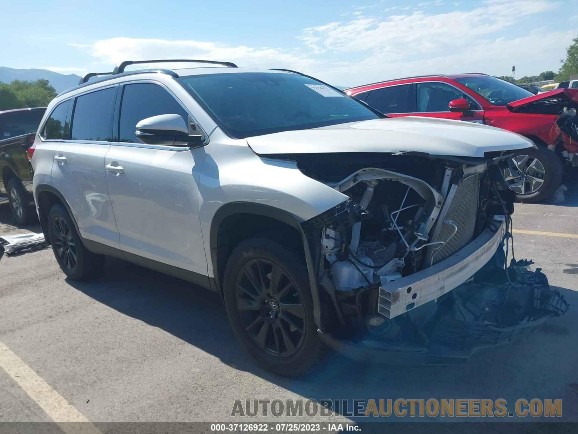 5TDJZRFH2KS592402 TOYOTA HIGHLANDER 2019