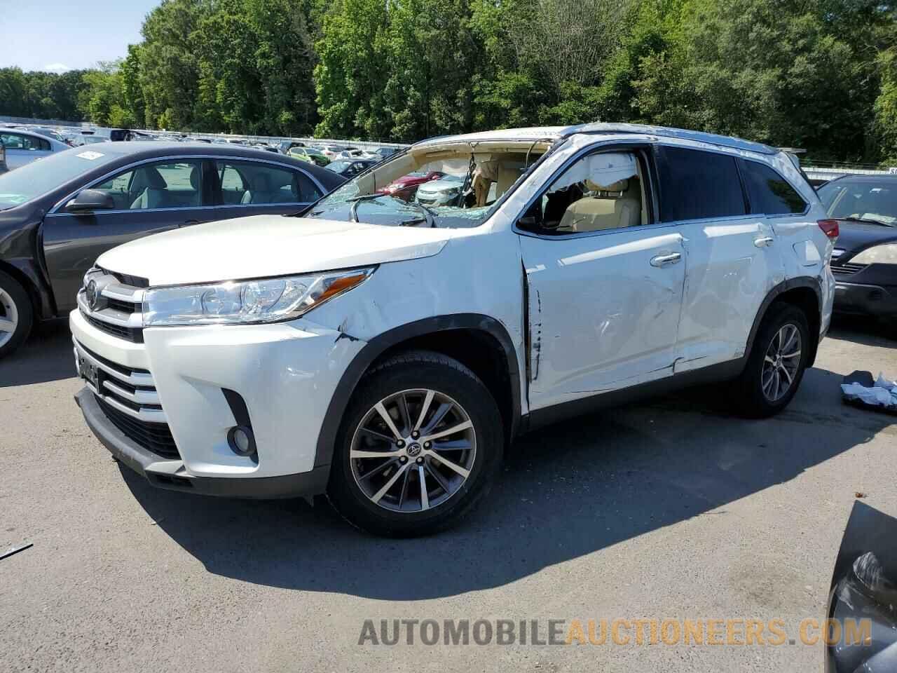 5TDJZRFH2KS593534 TOYOTA HIGHLANDER 2019