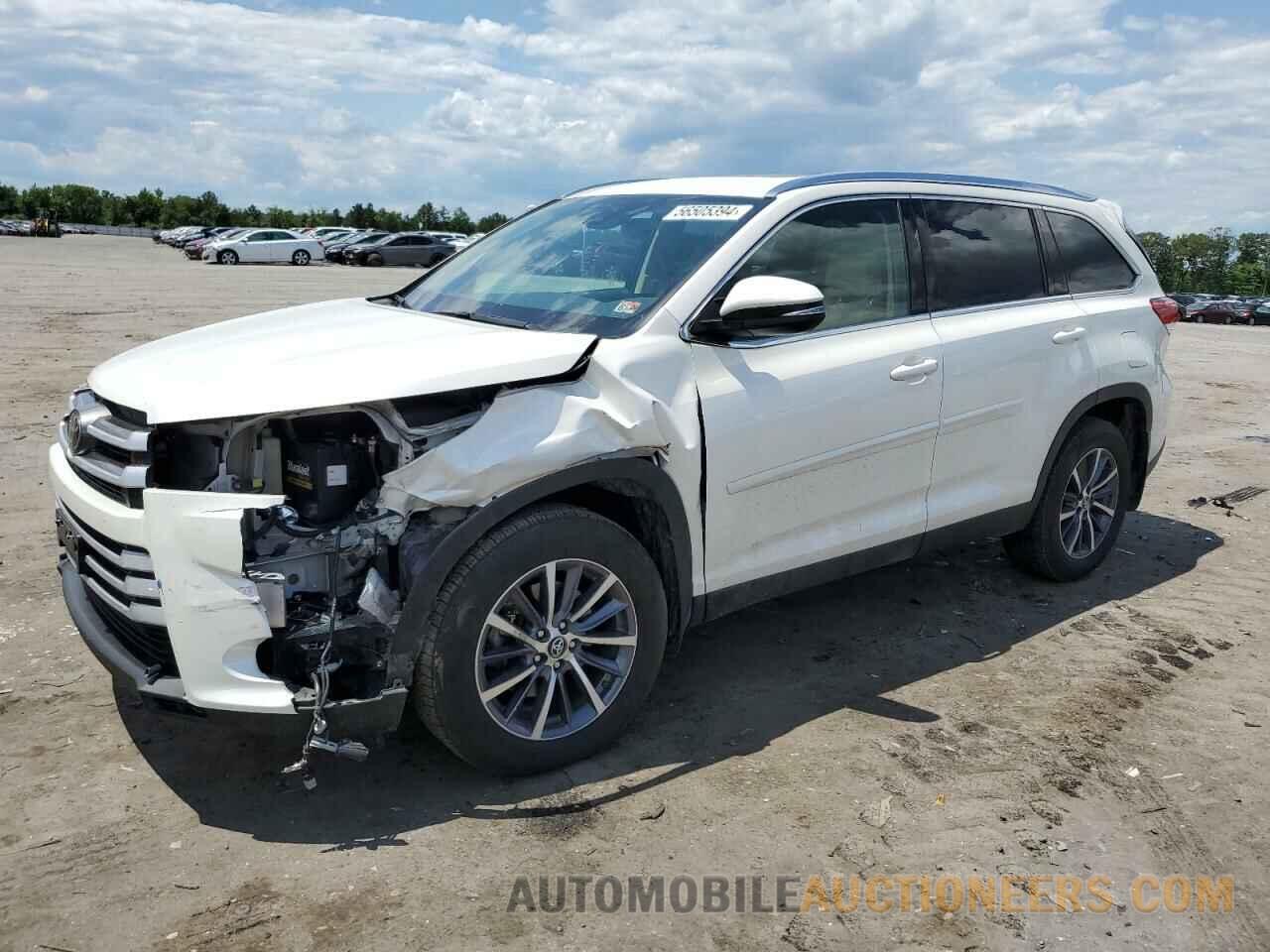 5TDJZRFH2KS600014 TOYOTA HIGHLANDER 2019