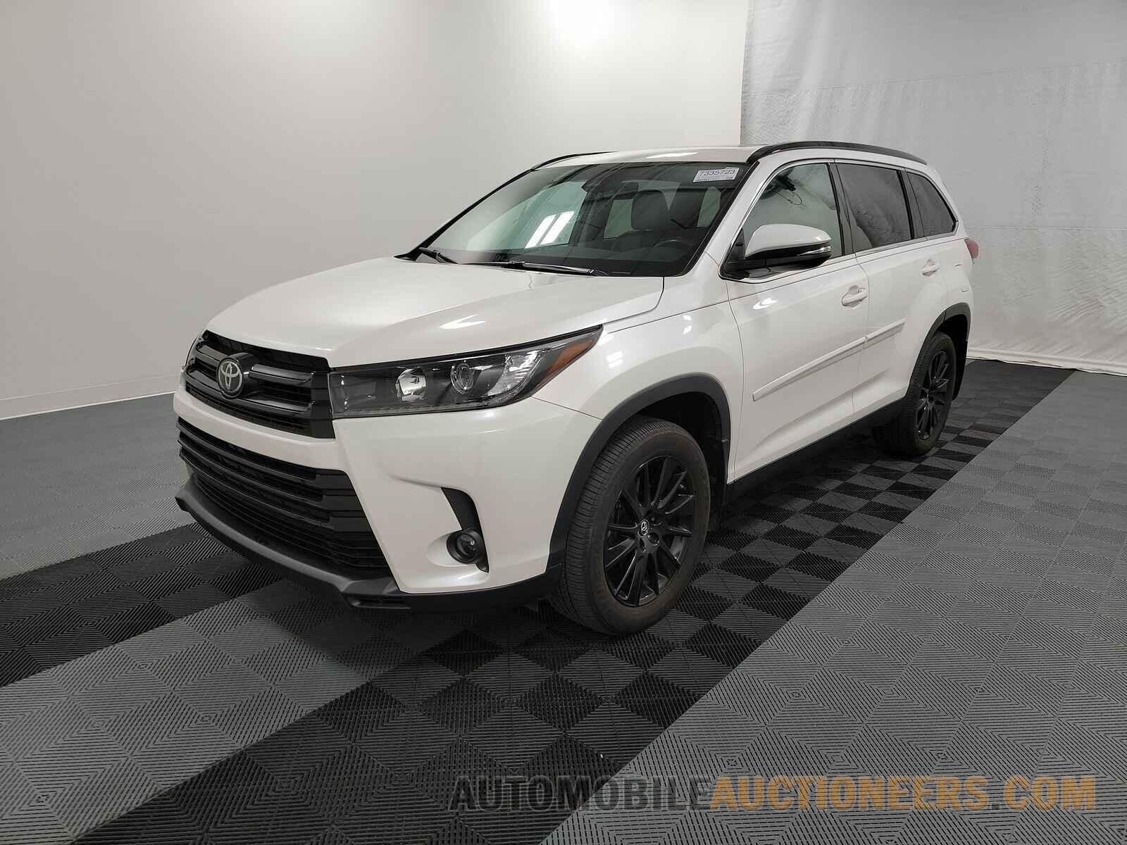 5TDJZRFH2KS604418 Toyota Highlander 2019