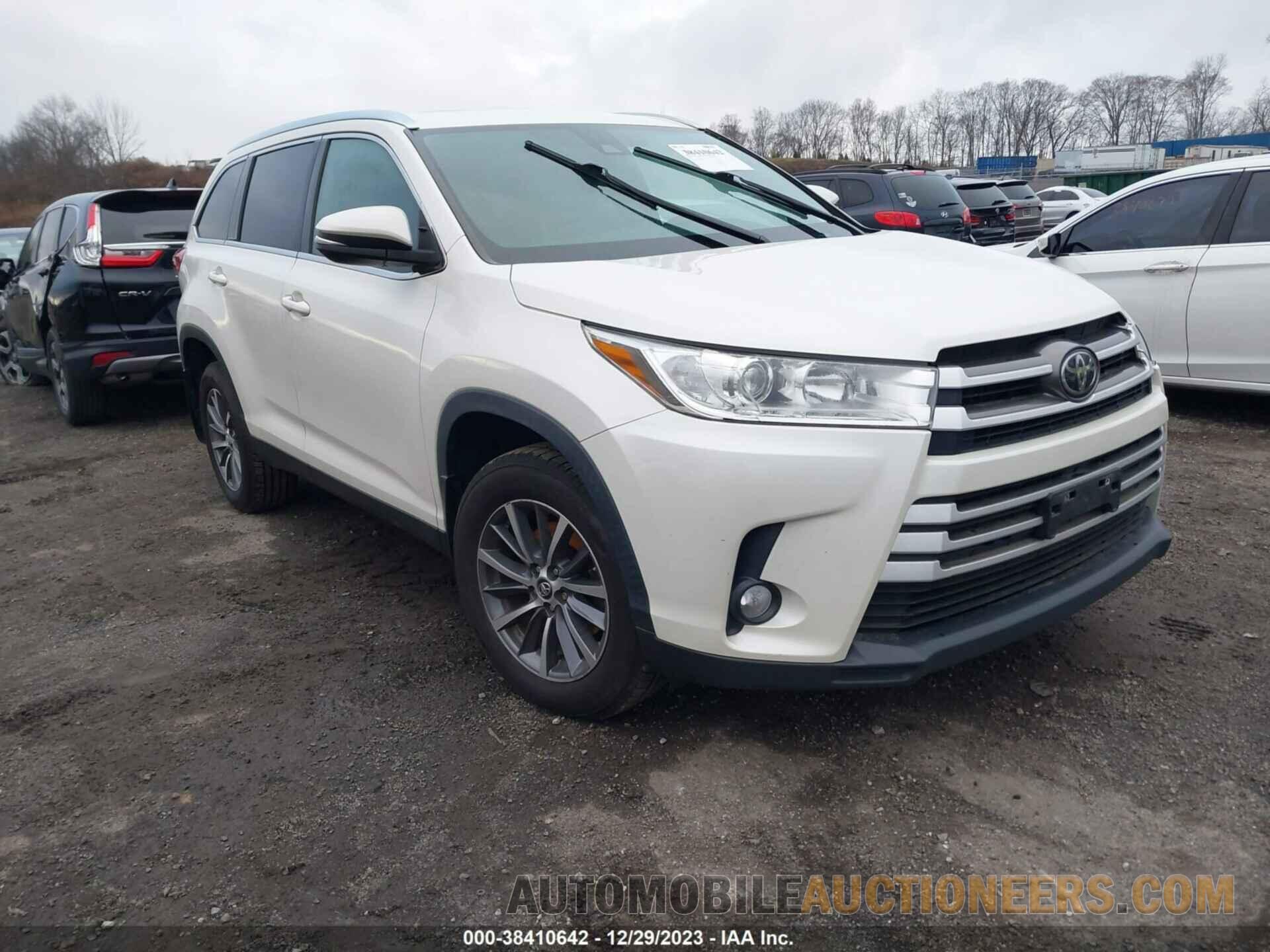 5TDJZRFH2KS606105 TOYOTA HIGHLANDER 2019