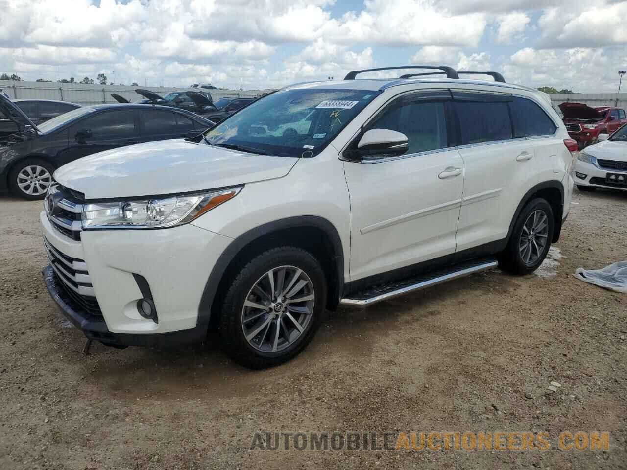 5TDJZRFH2KS613748 TOYOTA HIGHLANDER 2019