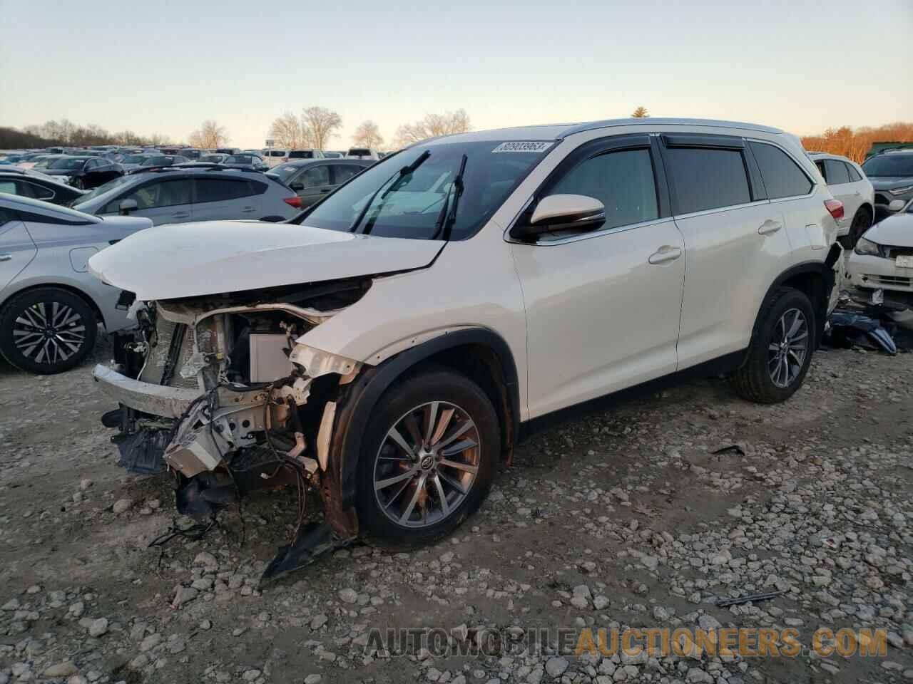 5TDJZRFH2KS618433 TOYOTA HIGHLANDER 2019