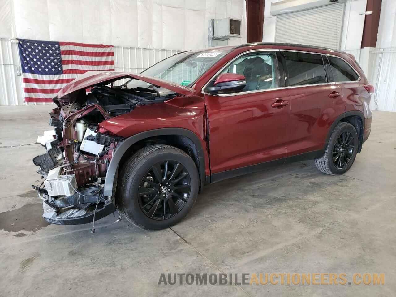 5TDJZRFH2KS619047 TOYOTA HIGHLANDER 2019