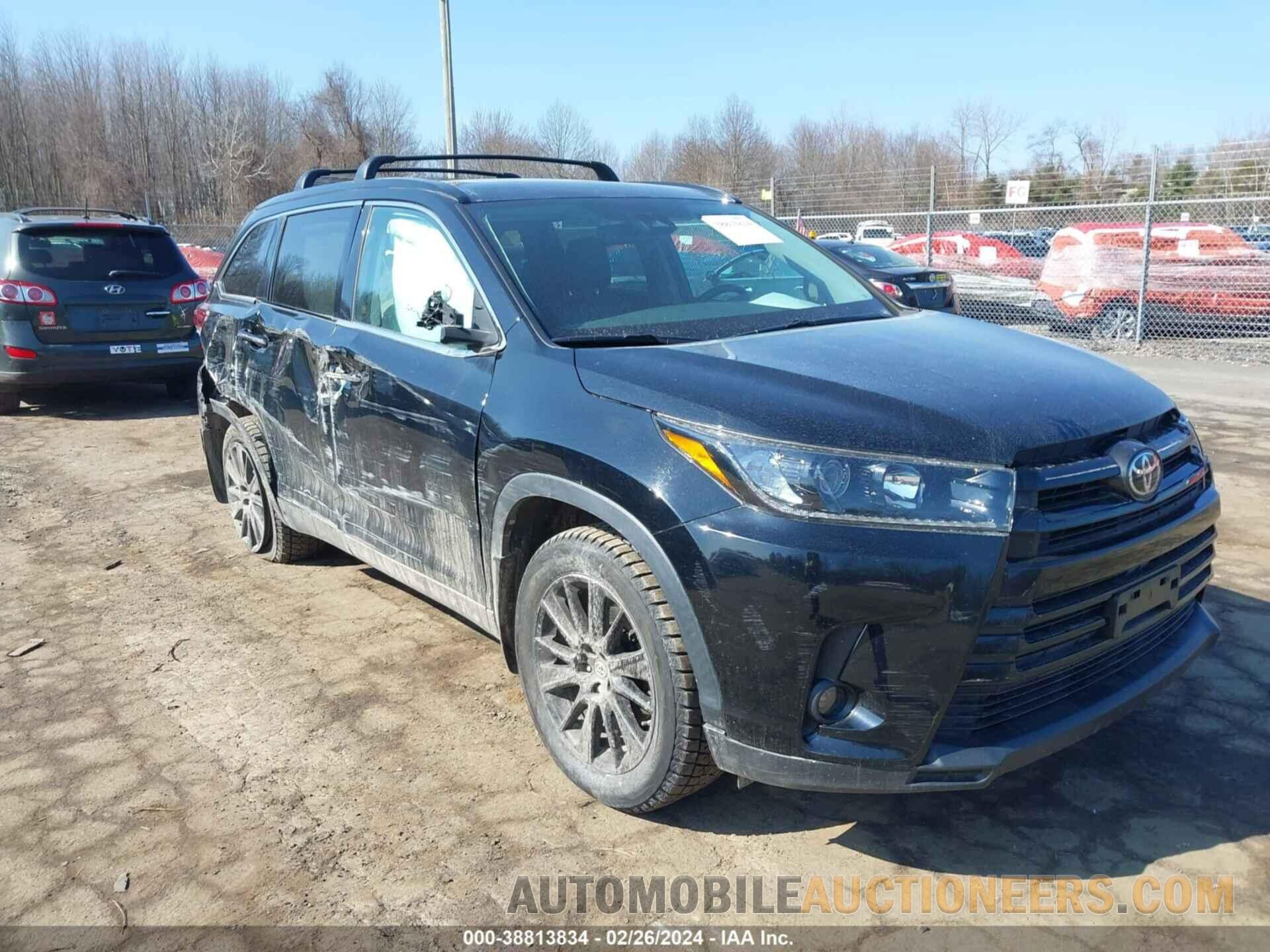 5TDJZRFH2KS622093 TOYOTA HIGHLANDER 2019