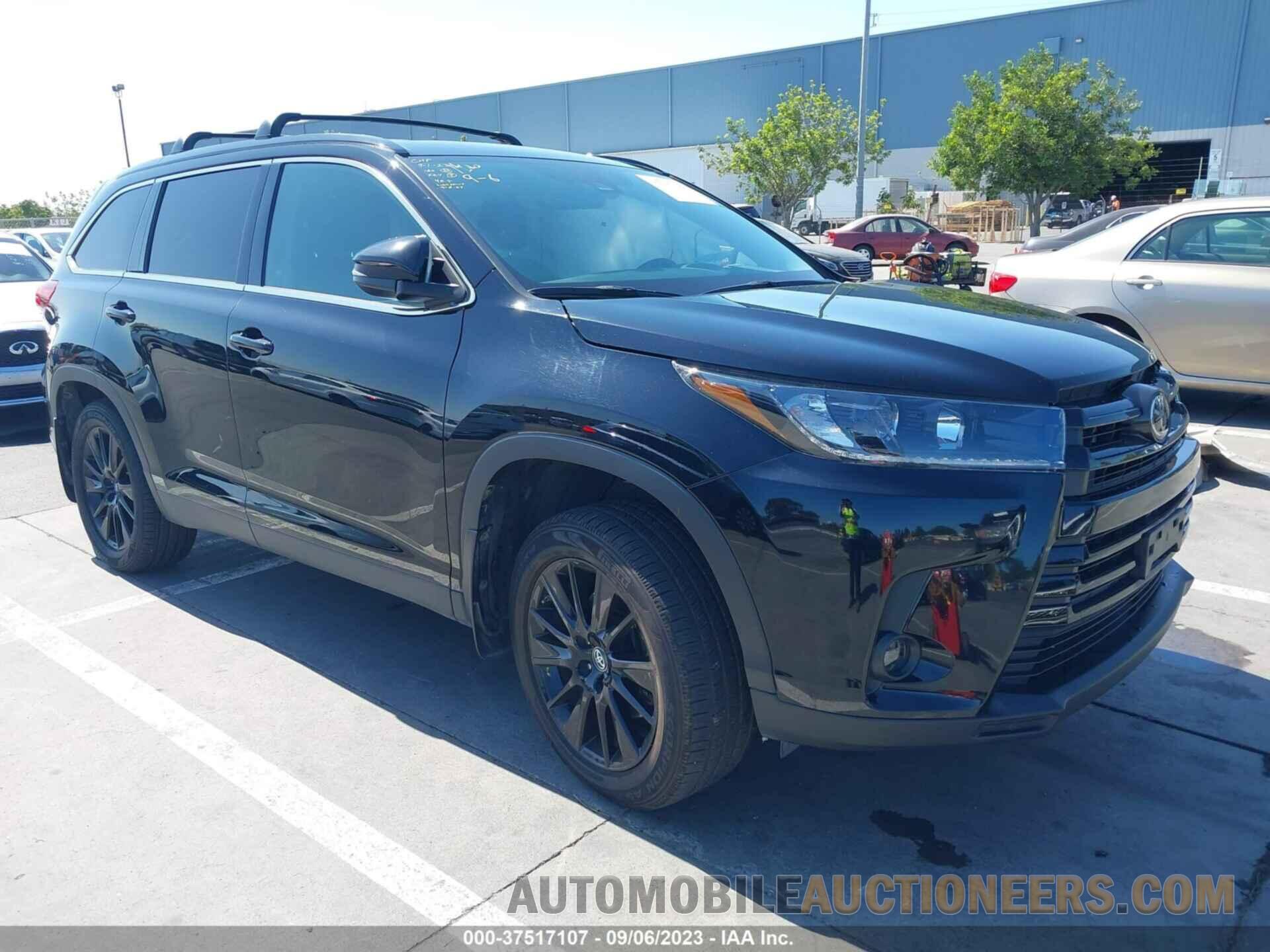 5TDJZRFH2KS622448 TOYOTA HIGHLANDER 2019