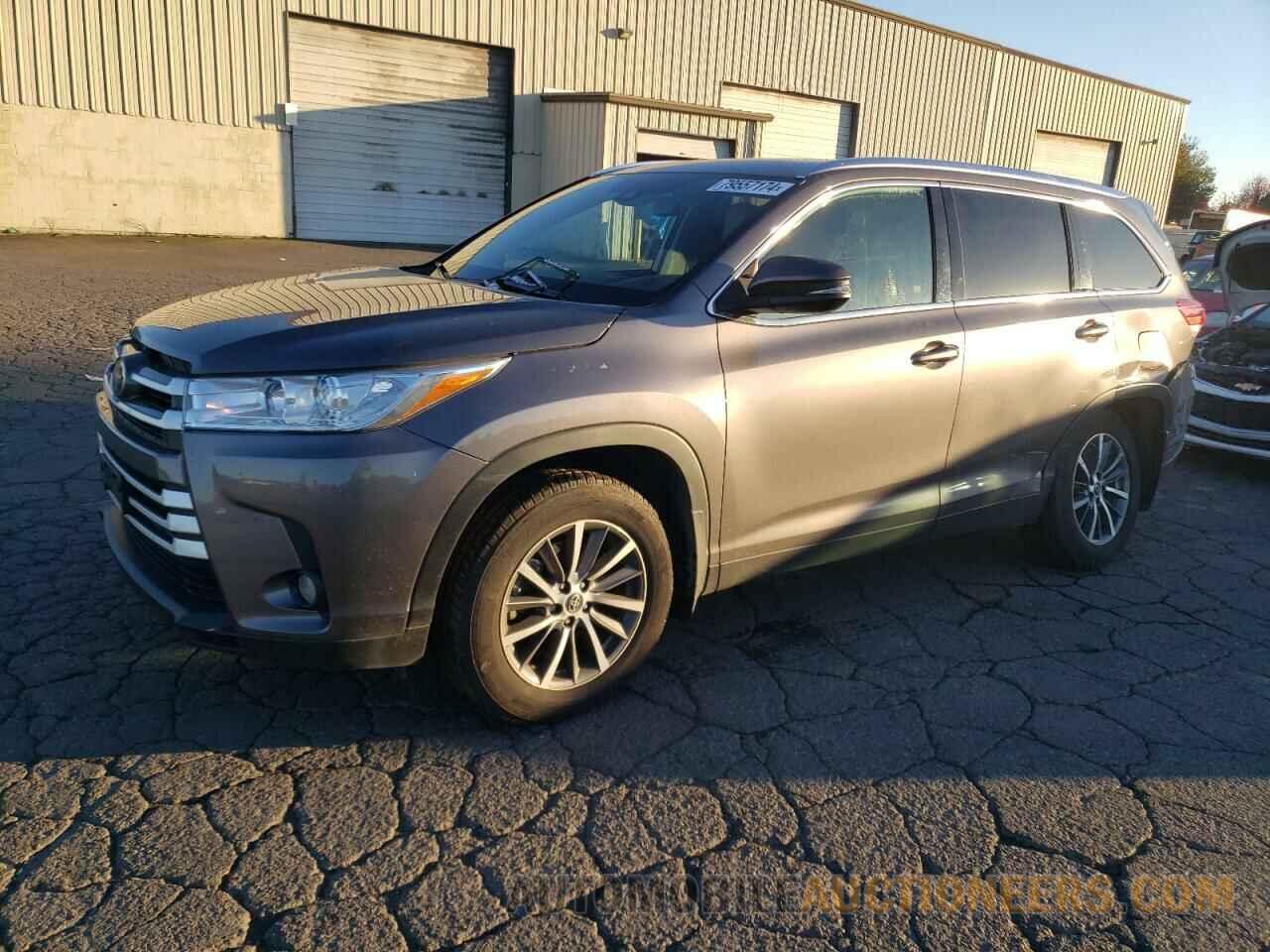 5TDJZRFH2KS623194 TOYOTA HIGHLANDER 2019