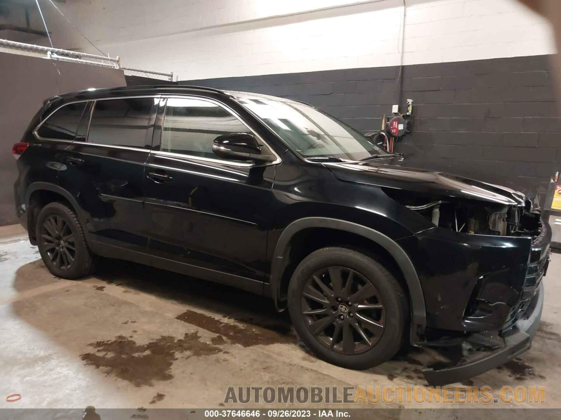 5TDJZRFH2KS627424 TOYOTA HIGHLANDER 2019