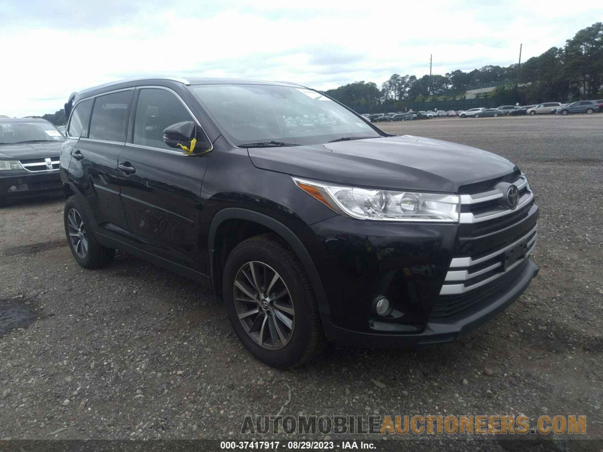 5TDJZRFH2KS711632 TOYOTA HIGHLANDER 2019