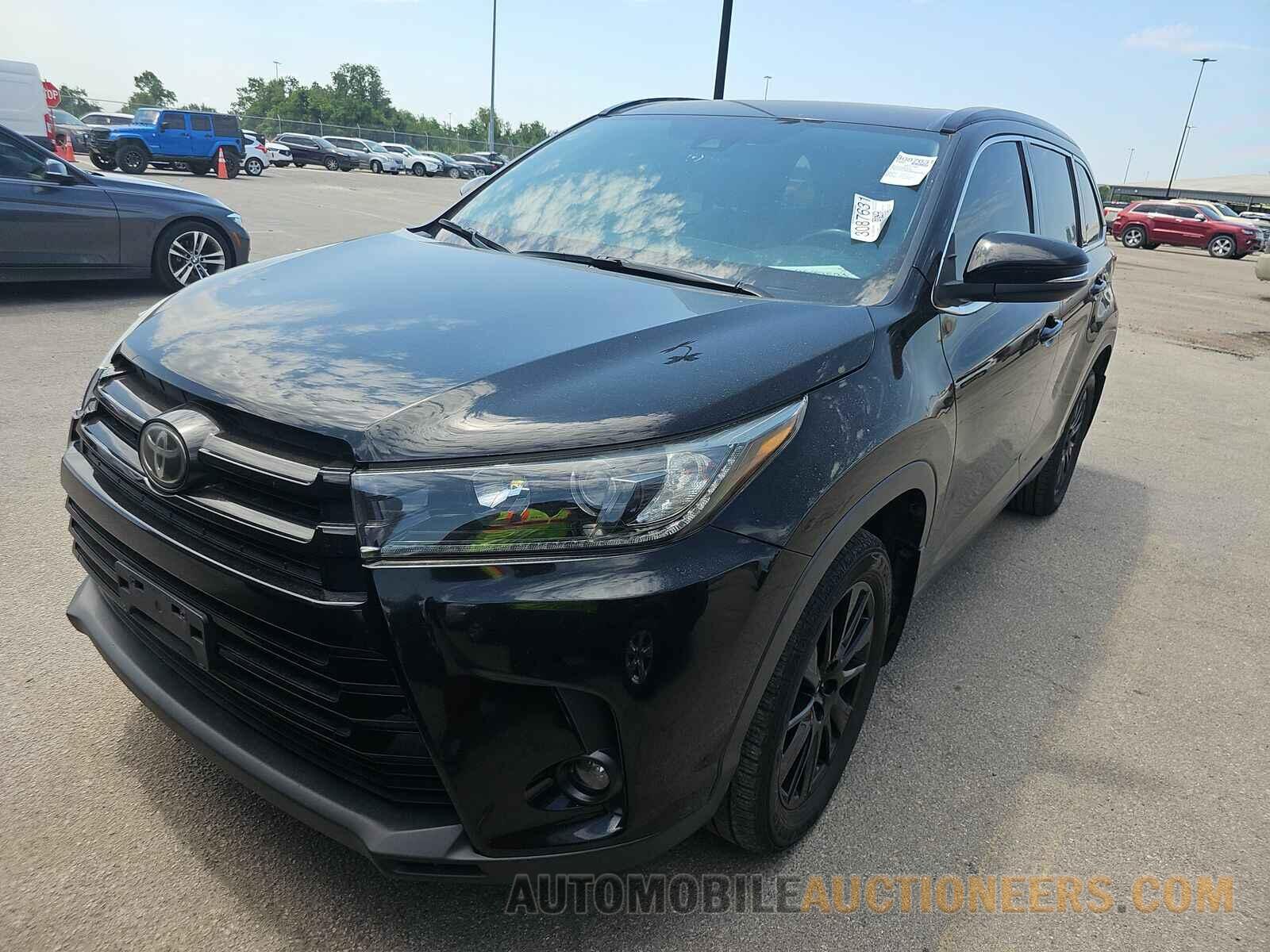 5TDJZRFH2KS922586 Toyota Highlander 2019