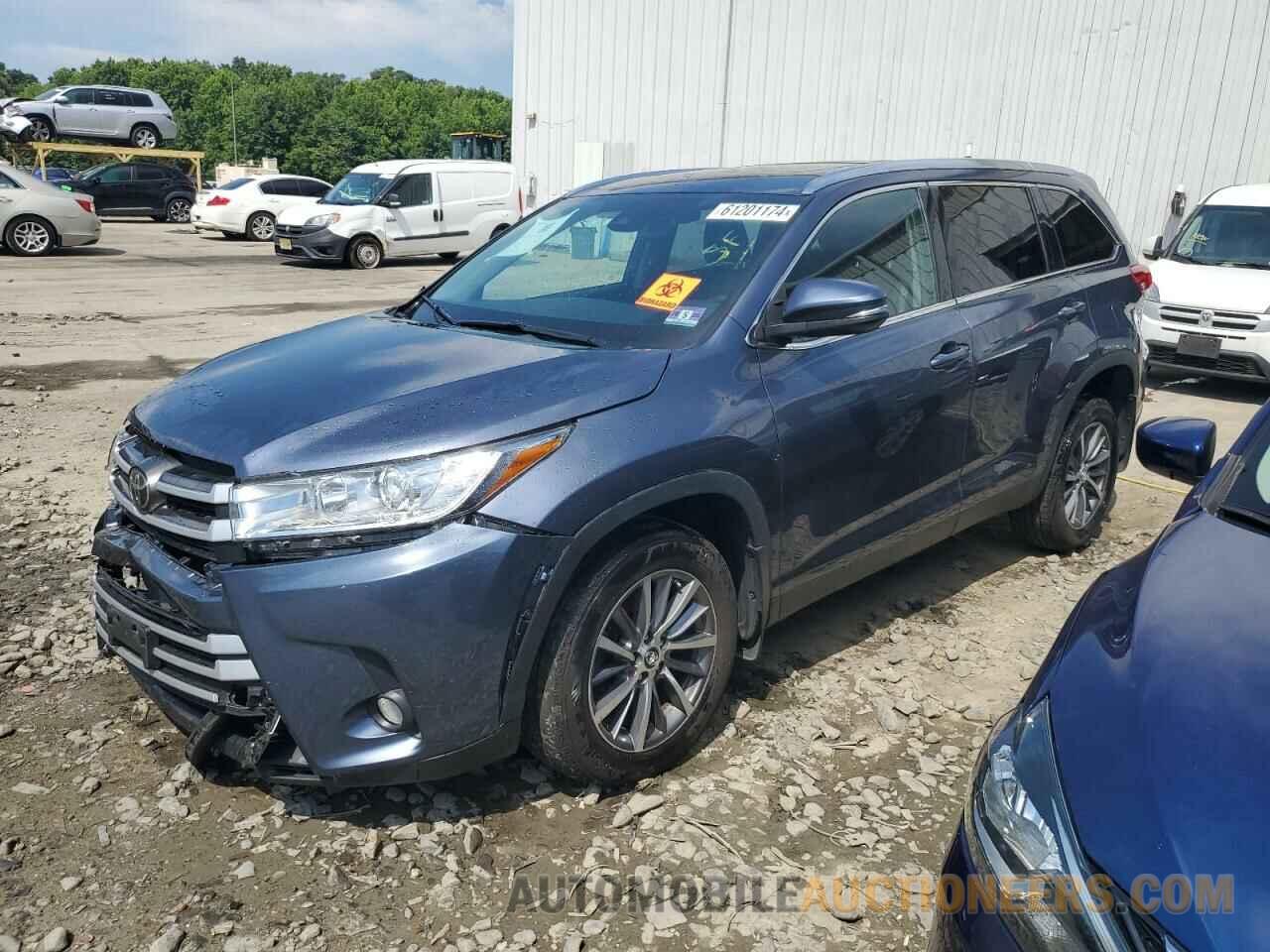 5TDJZRFH2KS986997 TOYOTA HIGHLANDER 2019