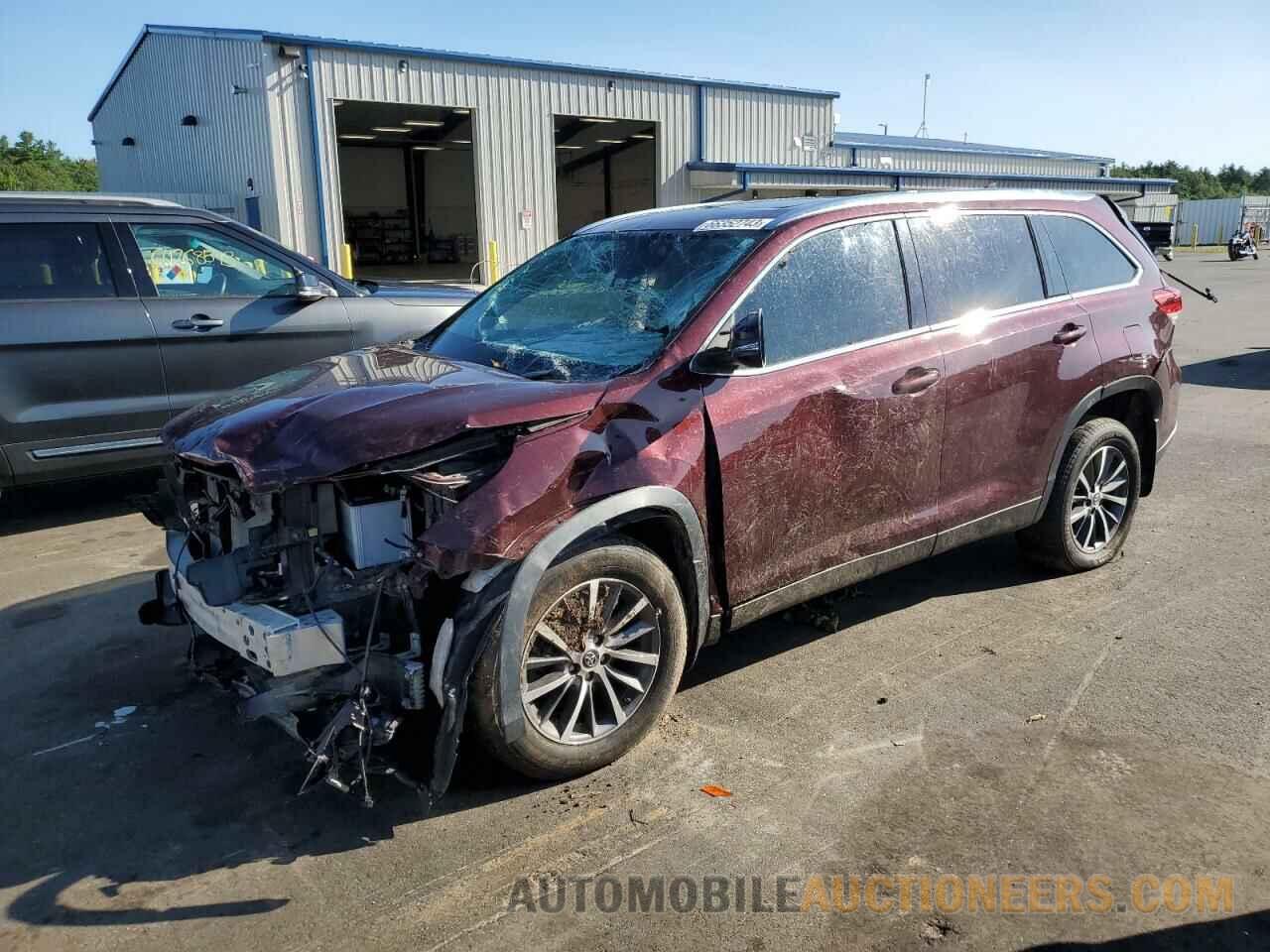 5TDJZRFH2KS990449 TOYOTA HIGHLANDER 2019