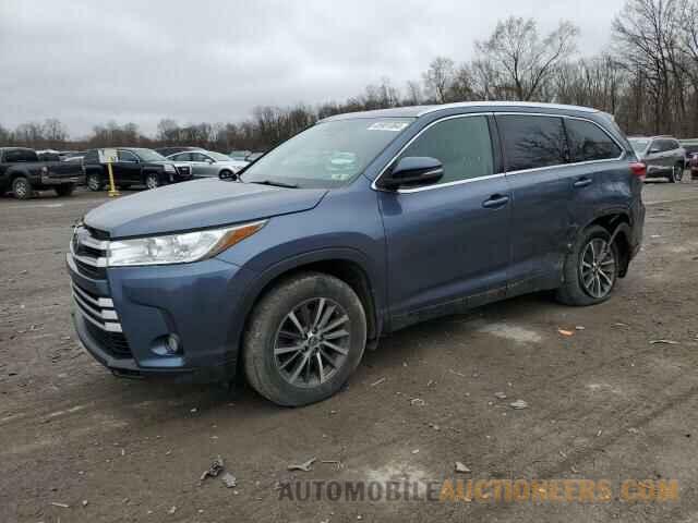 5TDJZRFH2KS995800 TOYOTA HIGHLANDER 2019