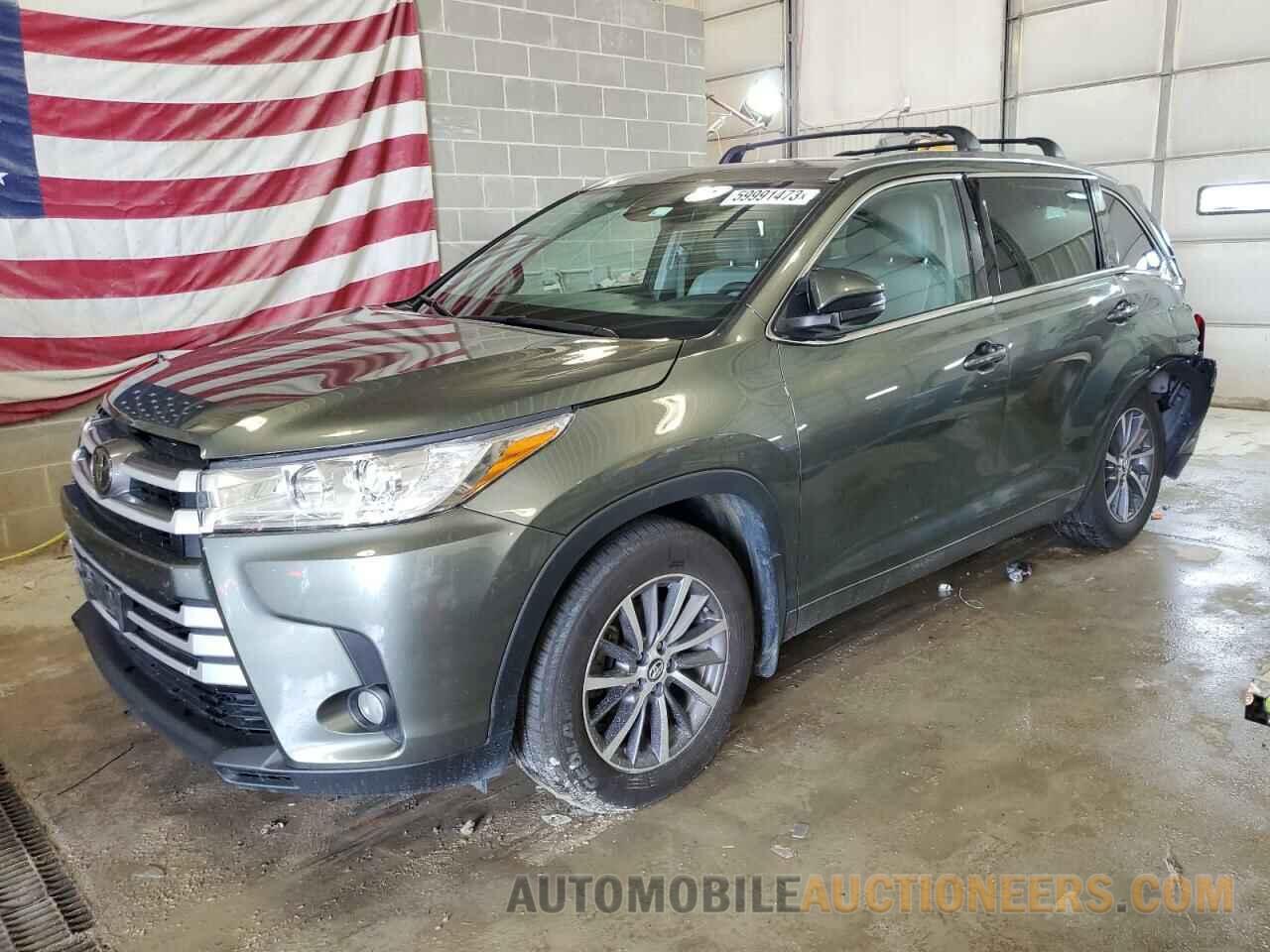 5TDJZRFH3HS356575 TOYOTA HIGHLANDER 2017