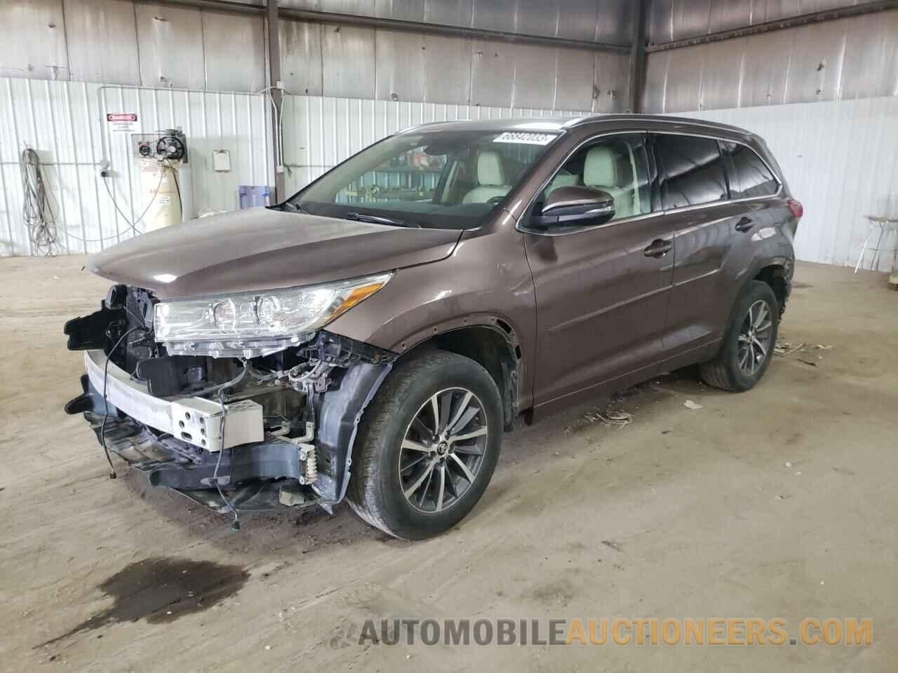 5TDJZRFH3HS357421 TOYOTA HIGHLANDER 2017