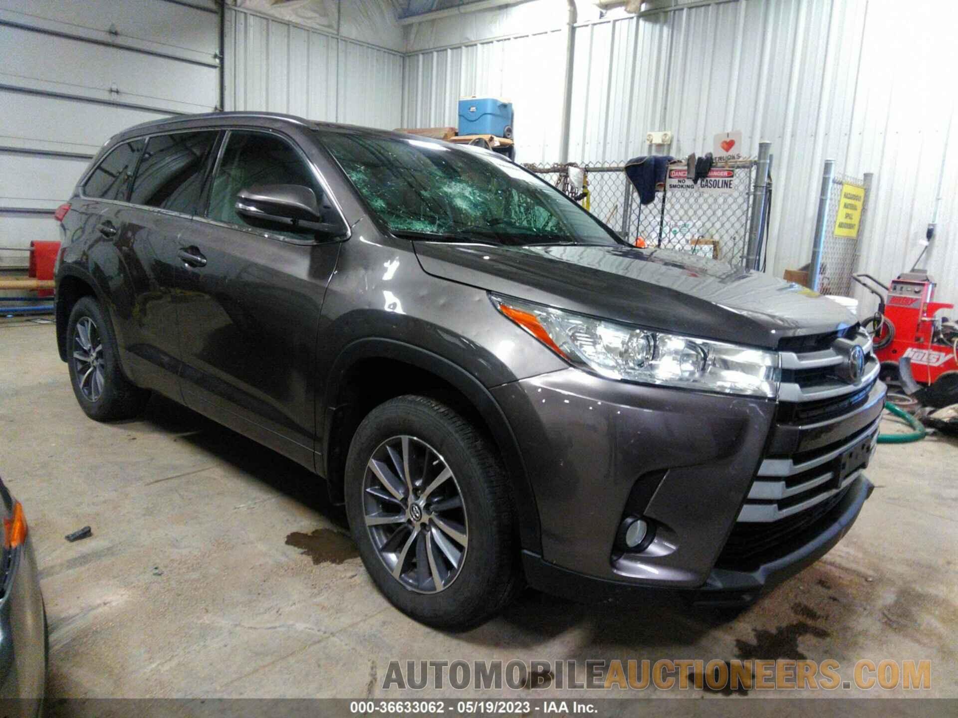 5TDJZRFH3HS372338 TOYOTA HIGHLANDER 2017