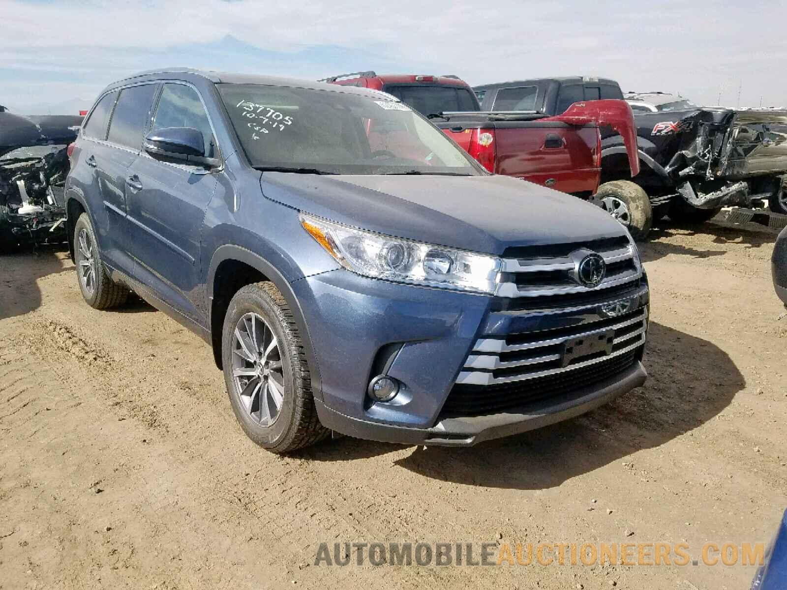 5TDJZRFH3HS381332 TOYOTA HIGHLANDER 2017