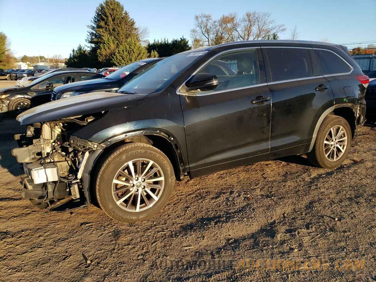 5TDJZRFH3HS389706 TOYOTA HIGHLANDER 2017