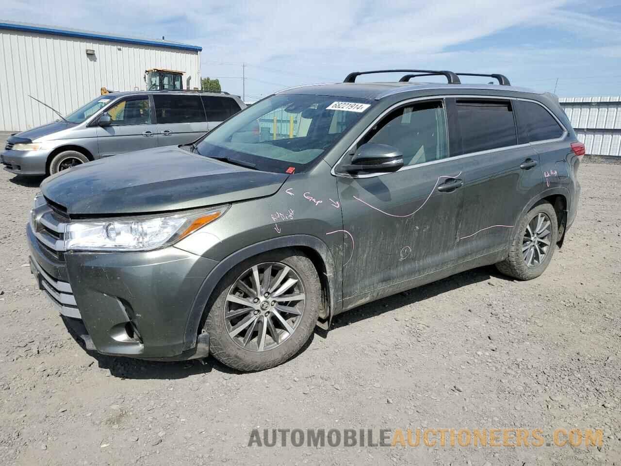 5TDJZRFH3HS415222 TOYOTA HIGHLANDER 2017