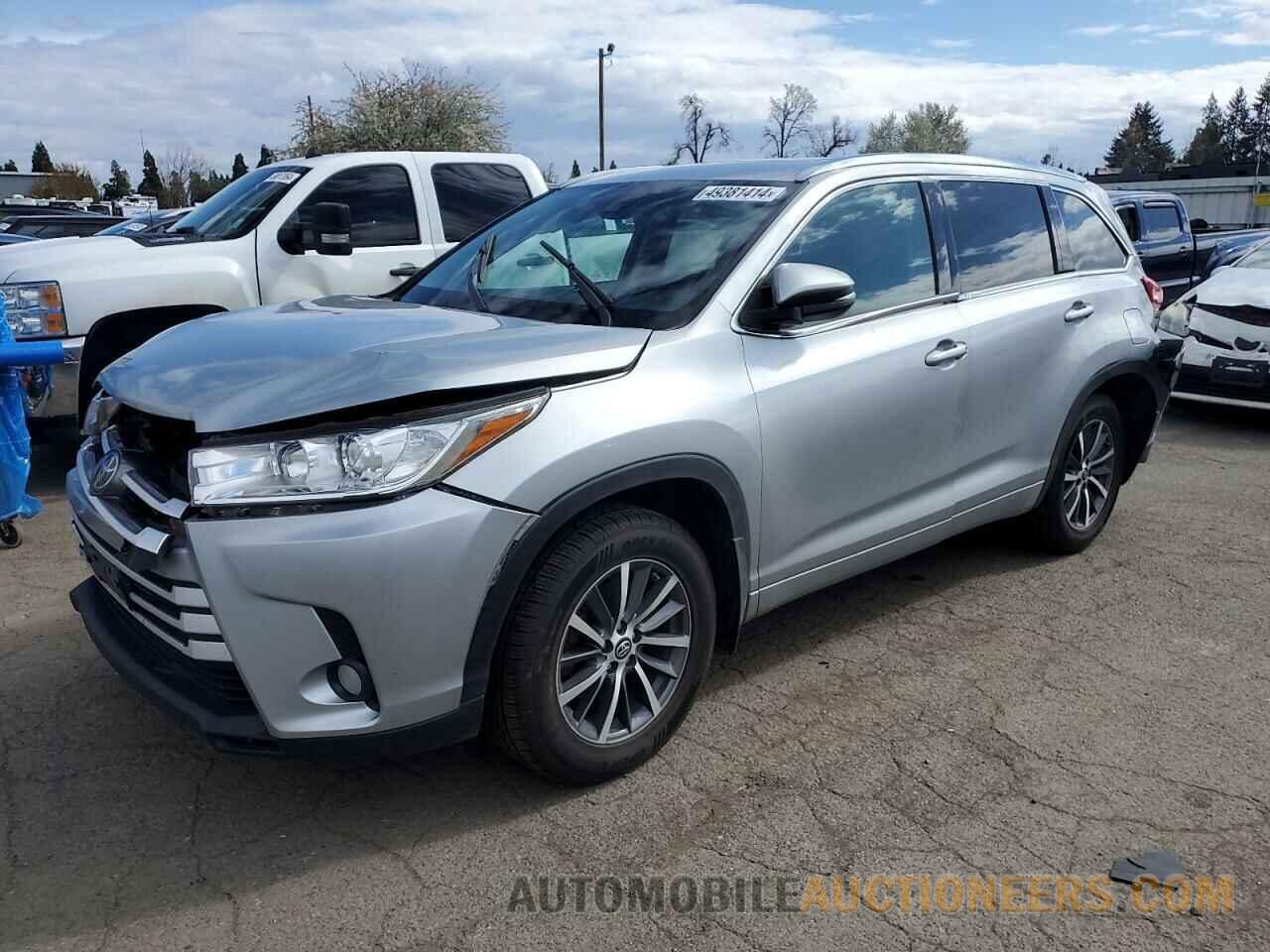 5TDJZRFH3HS416791 TOYOTA HIGHLANDER 2017