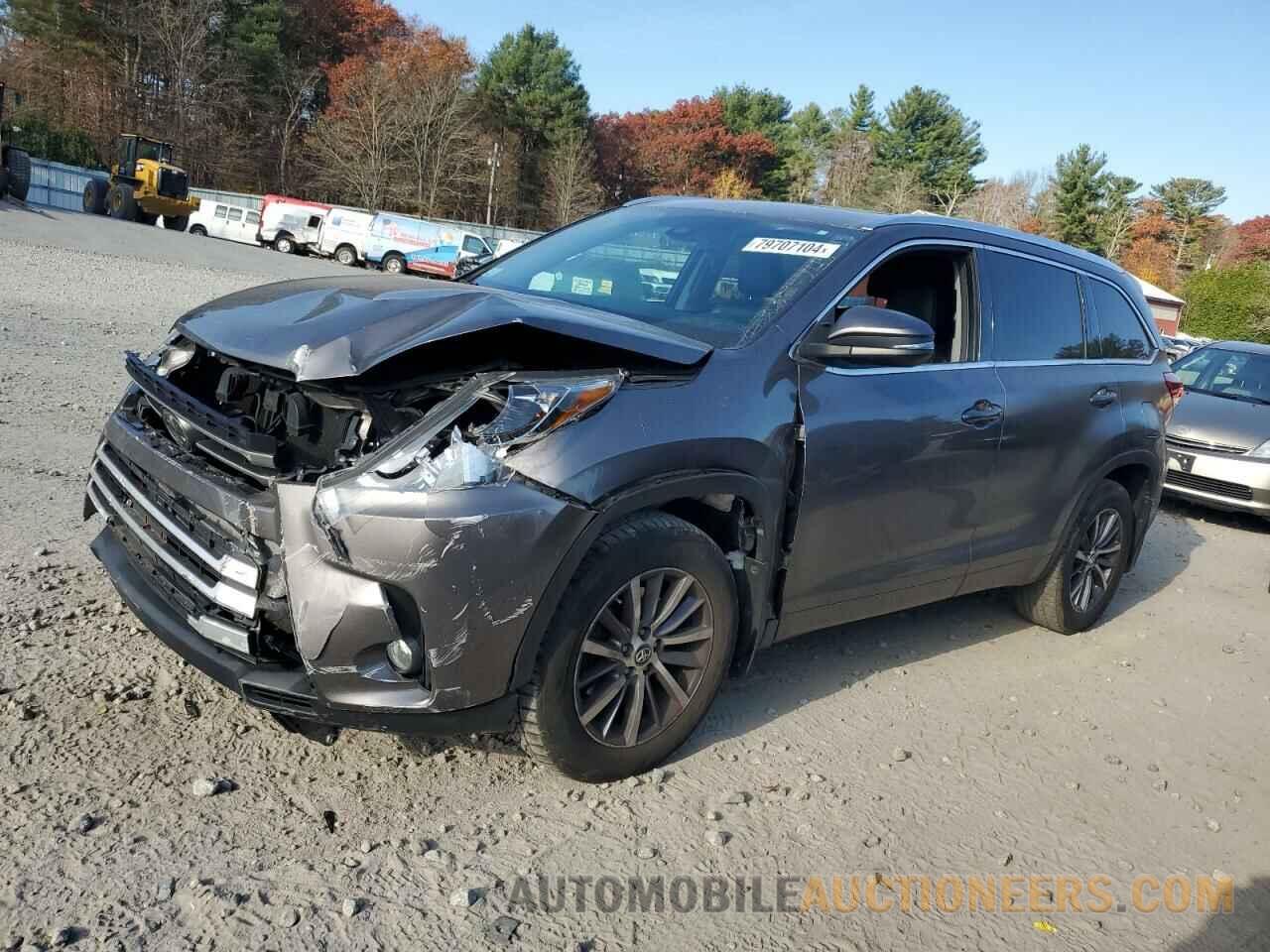 5TDJZRFH3HS429976 TOYOTA HIGHLANDER 2017