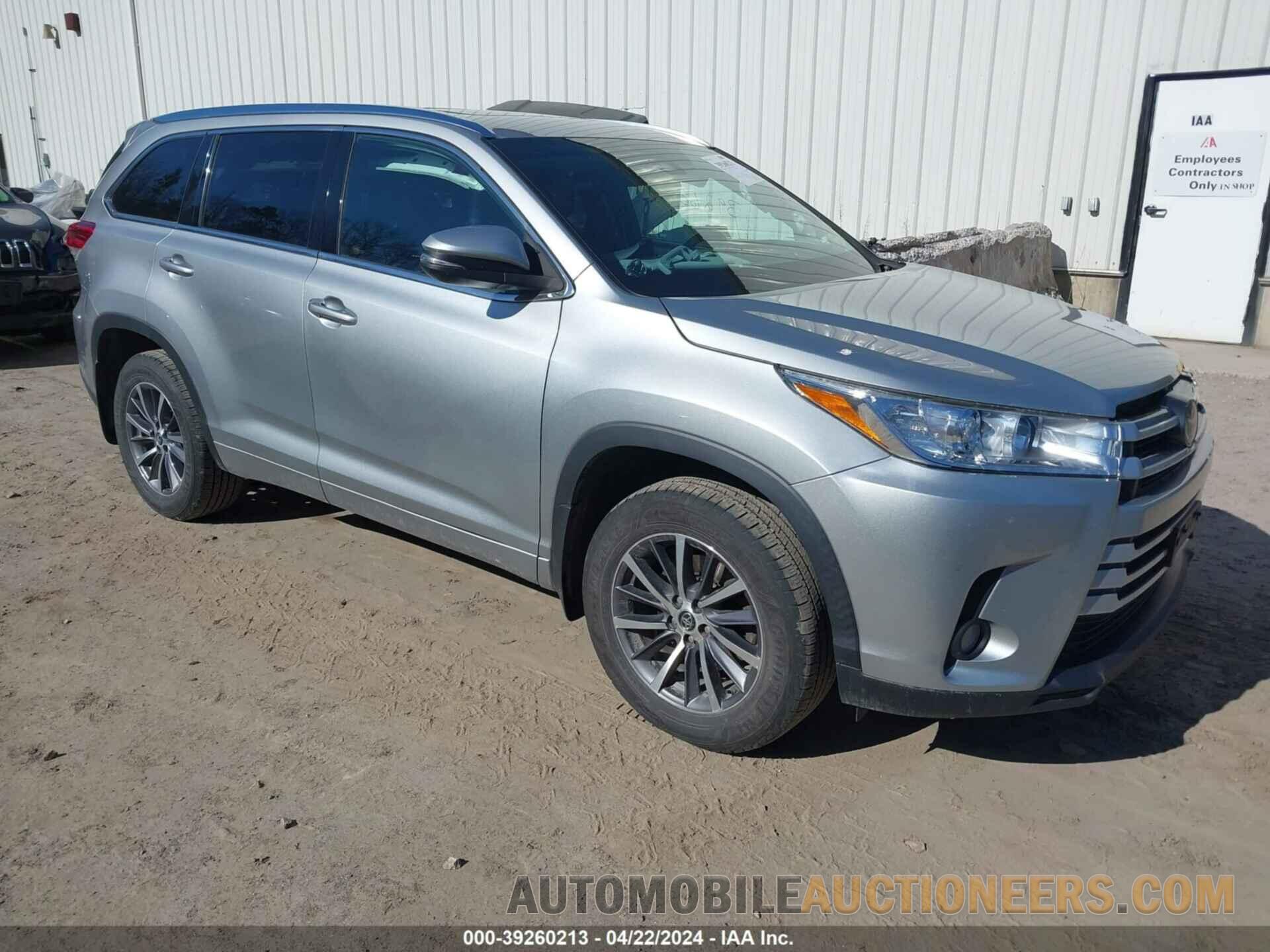 5TDJZRFH3HS430190 TOYOTA HIGHLANDER 2017