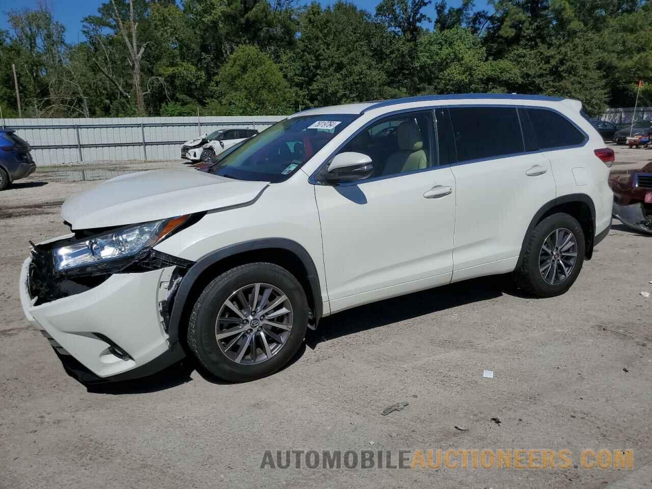 5TDJZRFH3HS433834 TOYOTA HIGHLANDER 2017