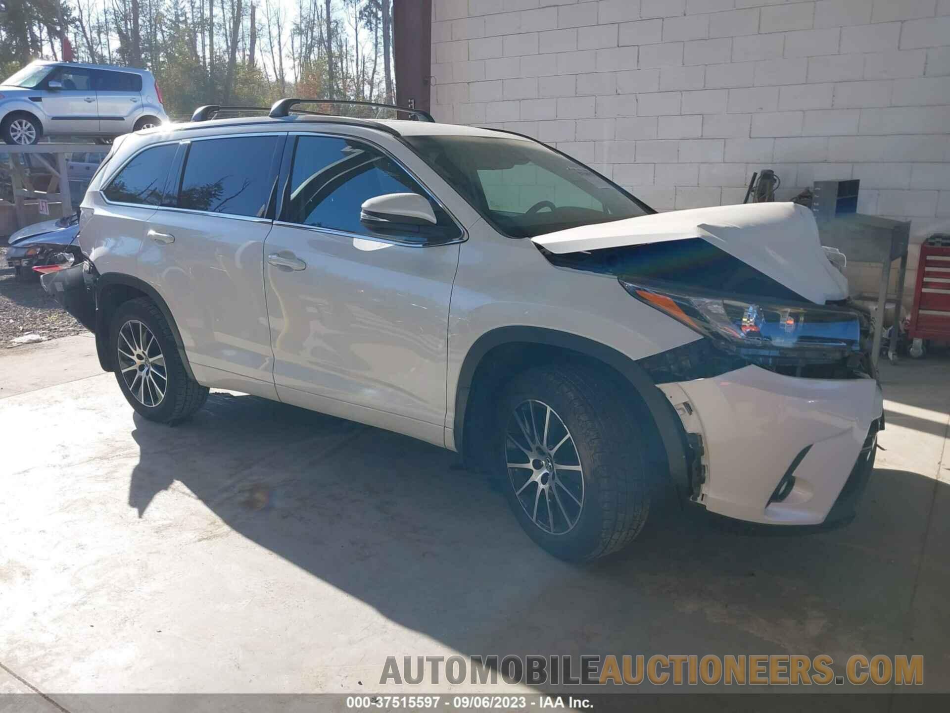 5TDJZRFH3HS436118 TOYOTA HIGHLANDER 2017