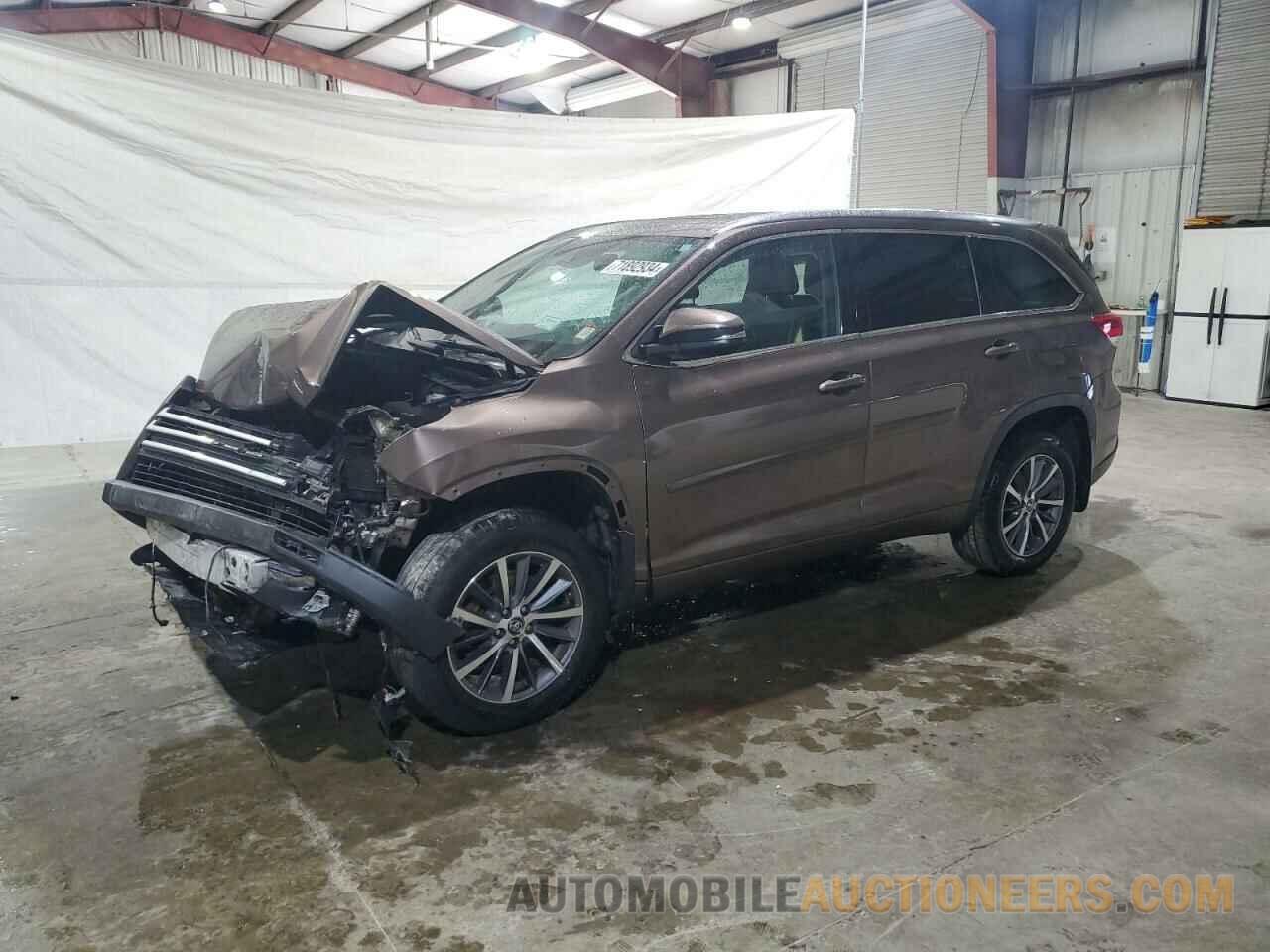 5TDJZRFH3HS456594 TOYOTA HIGHLANDER 2017