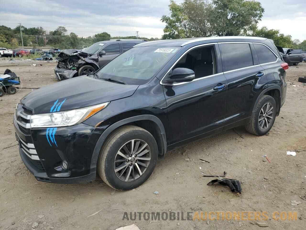 5TDJZRFH3HS470091 TOYOTA HIGHLANDER 2017