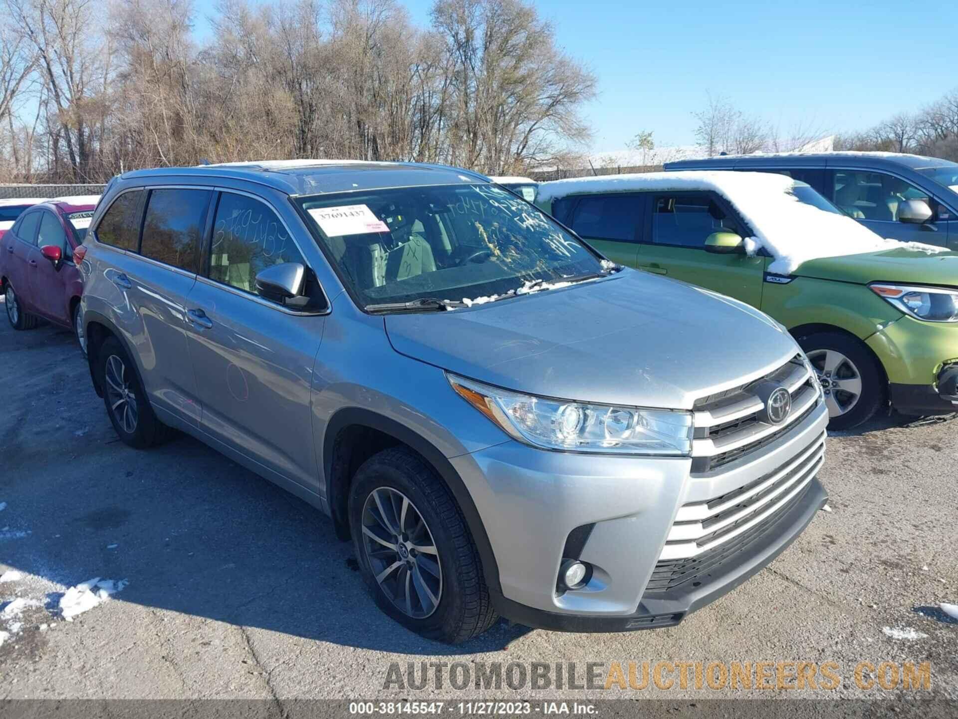 5TDJZRFH3HS475937 TOYOTA HIGHLANDER 2017