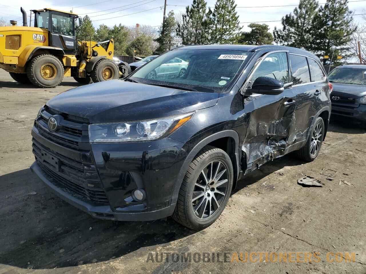 5TDJZRFH3HS482239 TOYOTA HIGHLANDER 2017