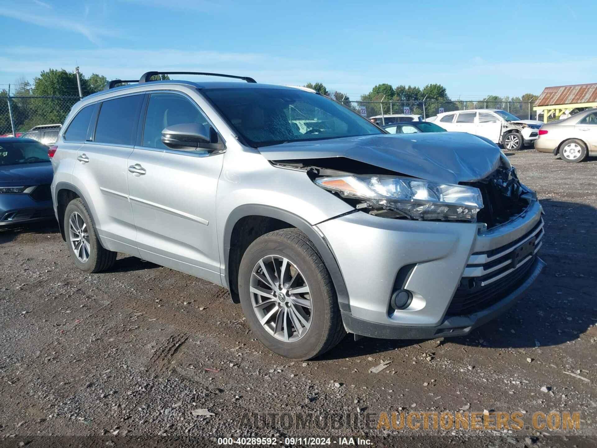 5TDJZRFH3HS518625 TOYOTA HIGHLANDER 2017