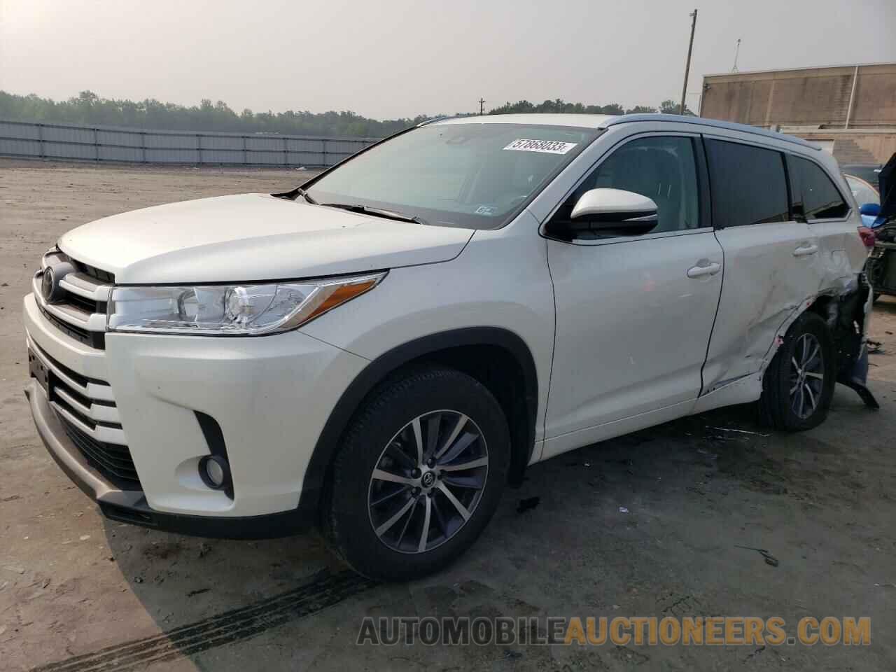 5TDJZRFH3HS519306 TOYOTA HIGHLANDER 2017