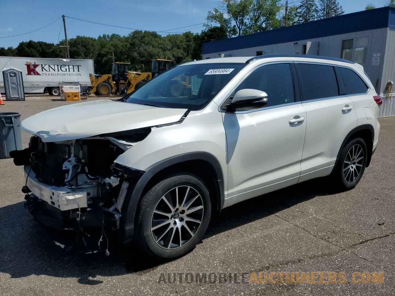 5TDJZRFH3JS547094 TOYOTA HIGHLANDER 2018