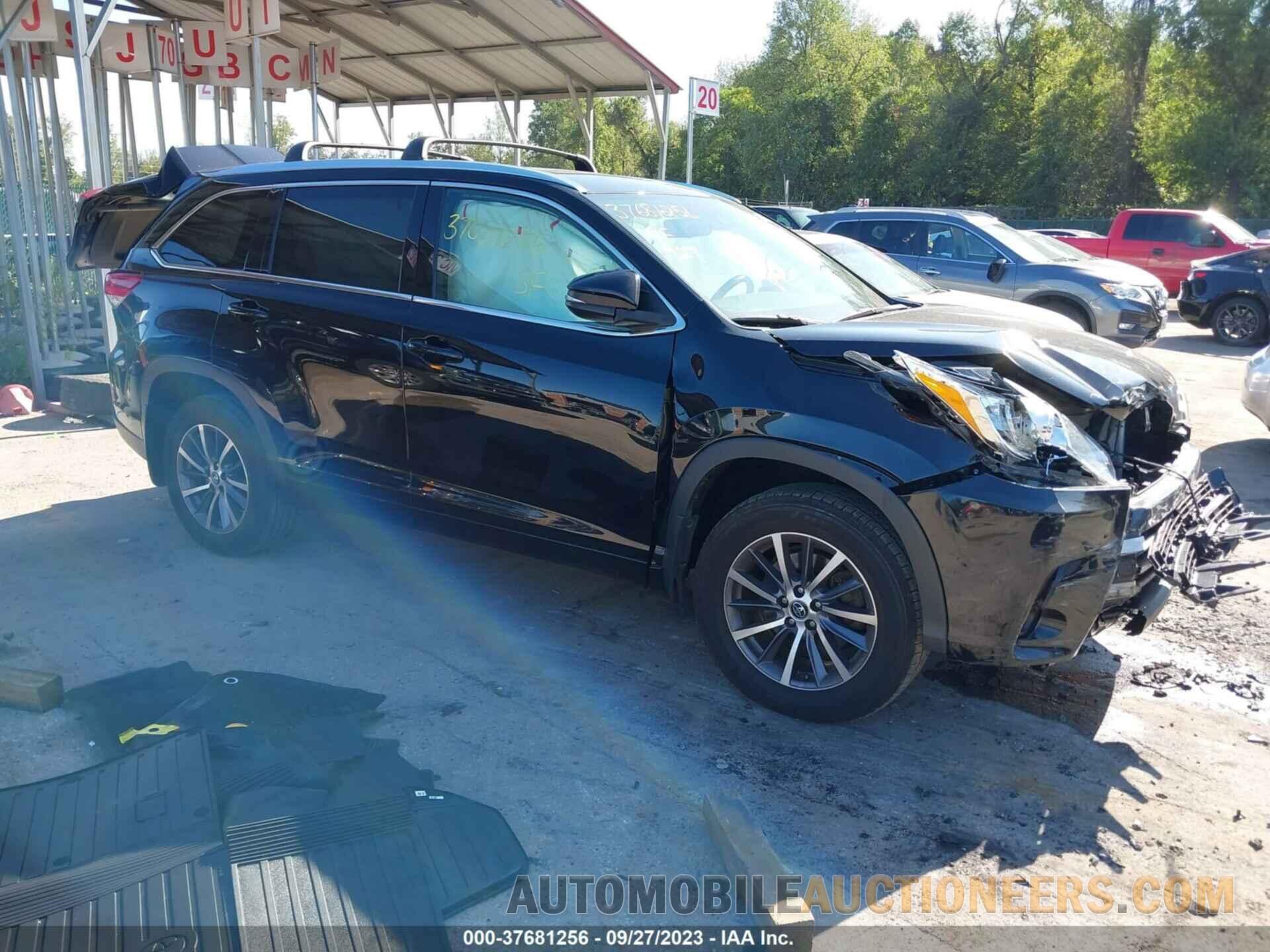 5TDJZRFH3JS547998 TOYOTA HIGHLANDER 2018