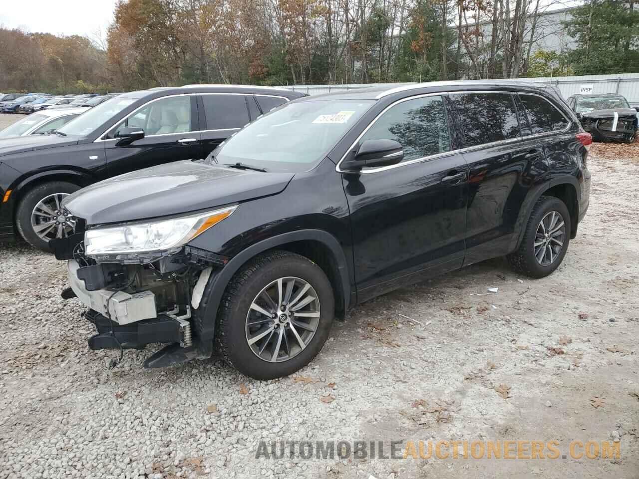 5TDJZRFH3JS549668 TOYOTA HIGHLANDER 2018